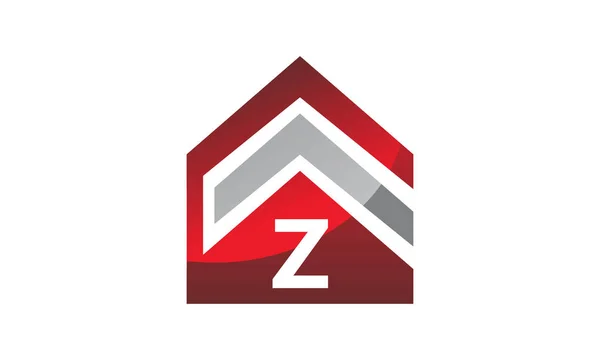 Real Estate Initial Z — Stock Vector