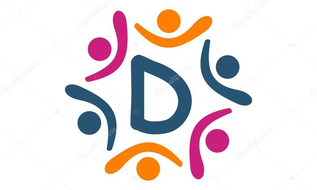 Friendship Teamwork Parenting Letter D