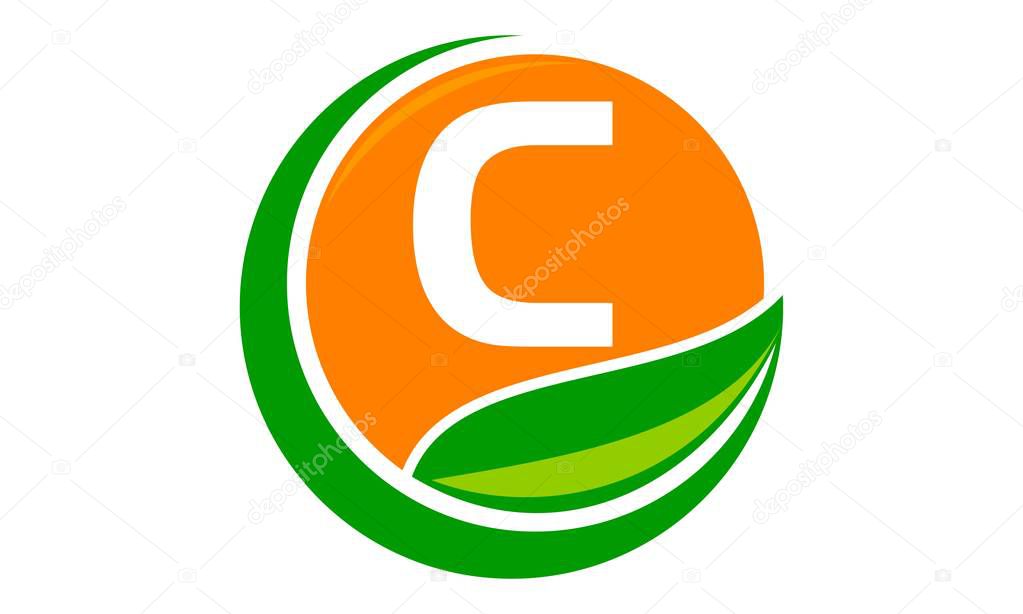 Swoosh Leaf Initial C