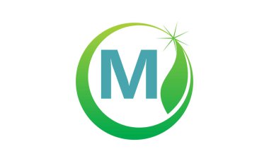 Yaprak harf M swoosh