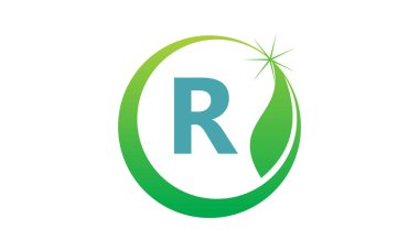 Yaprak harf R swoosh