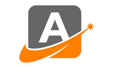 Modern Logo Çözüm harf A