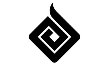 Modern Logo Çözüm harf D