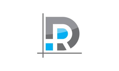 Logo Letter D R clipart