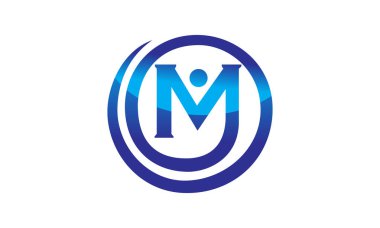 Modern Logo Çözüm harf M