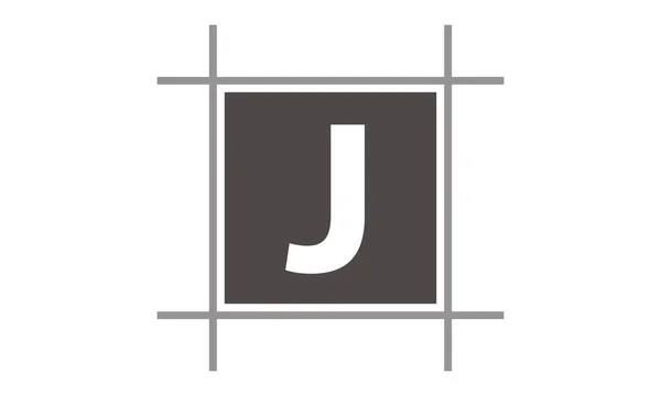 상자에 j — 스톡 벡터