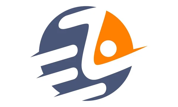 E harfi Z Logo — Stok Vektör