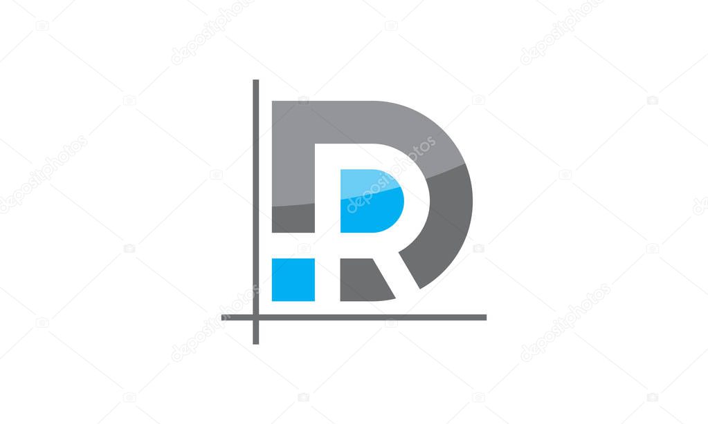 Logo Letter D R