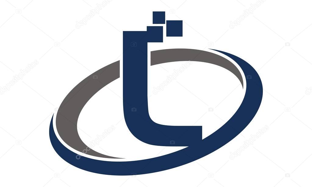 Technology Motion Synergy Letter L