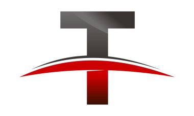 Modern Logo ilk T swoosh