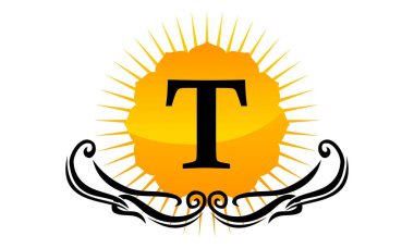 Modern Logo Çözüm harf T