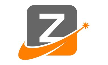 Modern Logo Çözüm harf Z