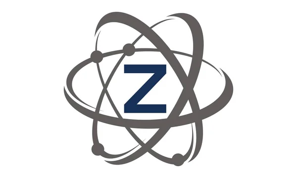 Atom technologie věda počáteční Z — Stockový vektor
