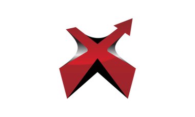 X harfi Modern Logo 