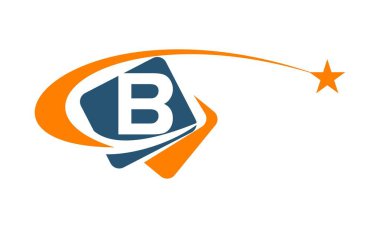 Star medya mektup B Swoosh