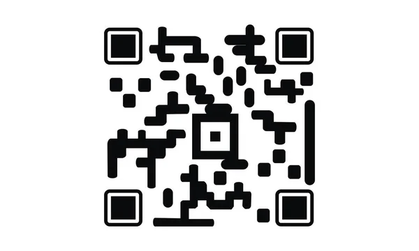 QR code téléphone intelligent — Image vectorielle
