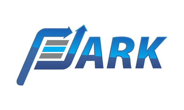 Park Logo emblemat transportu — Wektor stockowy
