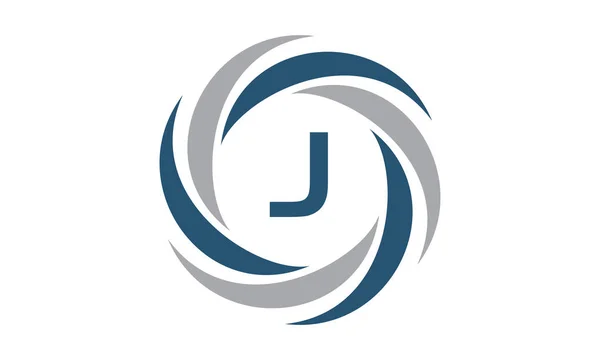 Soluzione Infinity Motion Initial J — Vettoriale Stock