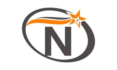 Yıldız Swoosh harf N