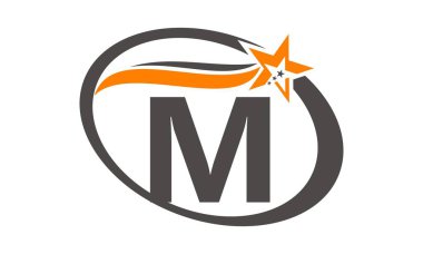 Yıldız Swoosh harf M