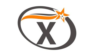 Yıldız Swoosh harf X