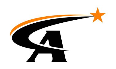 Yıldız Swoosh harf A