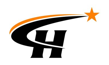 Yıldız Swoosh harf H