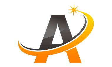 Yıldız Swoosh harf A