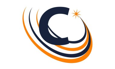 Yıldız Swoosh harf C