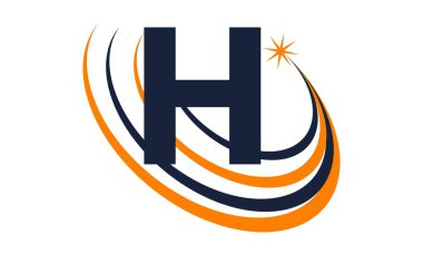 Yıldız Swoosh harf H