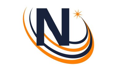 Yıldız Swoosh harf N