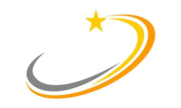 Moderna soluzione logo Coaching — Vettoriale Stock