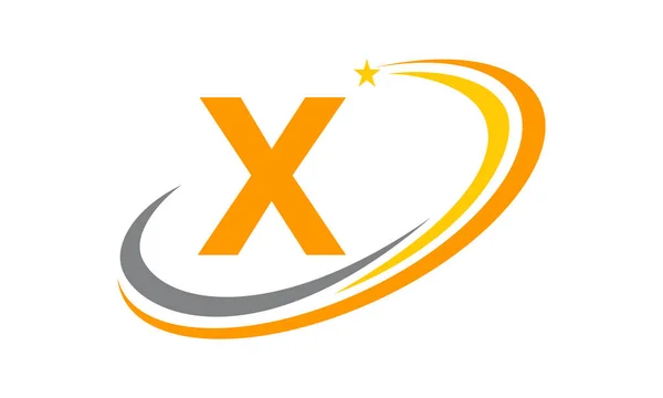 Solución de logotipo moderno inicial X — Archivo Imágenes Vectoriales