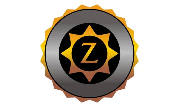 Медаль Військовий лист Z — стоковий вектор