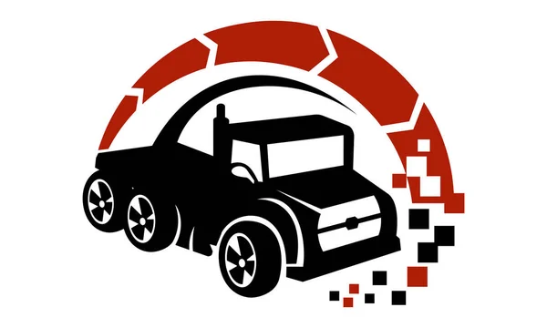 Truck Boost Speed globalnych aplikacji wirtualnych Dealer — Wektor stockowy