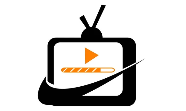 Mostra di produzione TV Channel — Vettoriale Stock