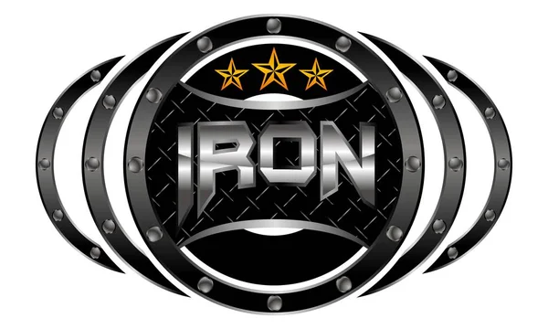 Mixed Martial Arts Letter Iron