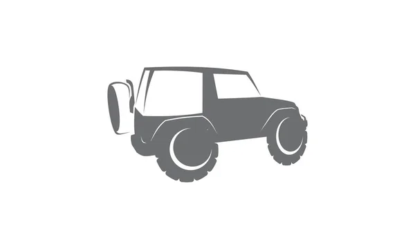Abenteuer-Auto im Gelände — Stockvektor
