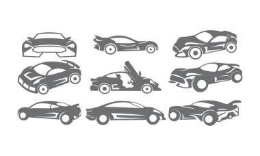 Araba logosu paket Koleksiyonlar ayarla