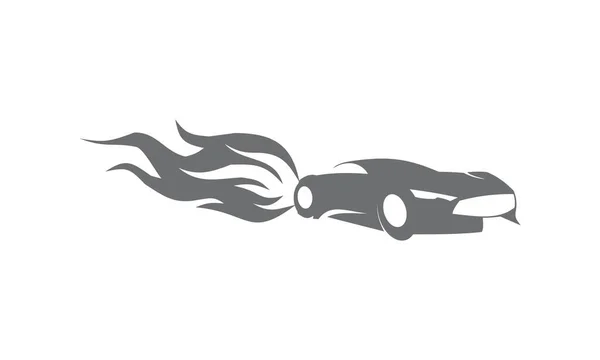 Logo de fuego del coche —  Fotos de Stock