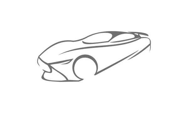 Modèle de logo moderne de voiture — Photo