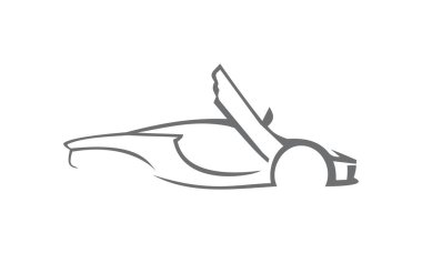 Araba Modern Logo şablonu