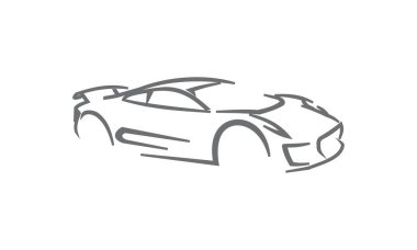 Araba Modern Logo şablonu