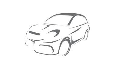 Araba Modern Logo şablonu
