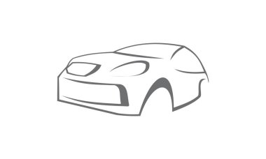 Araba Modern Logo şablonu