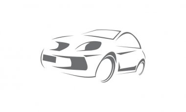 Araba Modern Logo şablonu