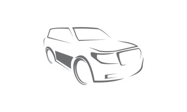 Araba Modern Logo şablonu