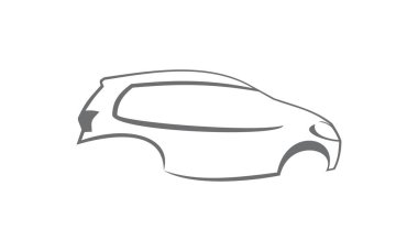 Araba Modern Logo şablonu