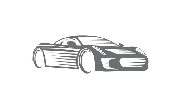 Bilens moderne logomal – stockfoto