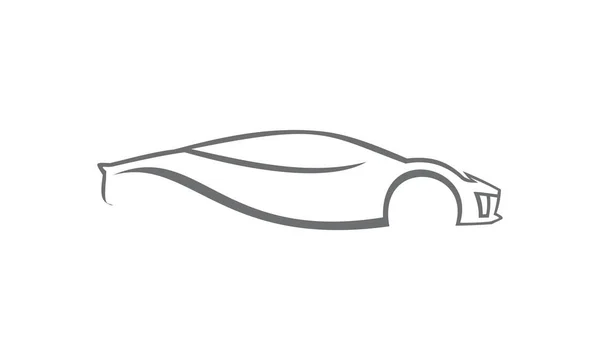 Car Modern Logo Template — Stock Photo, Image